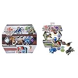 Bakugan Baku-Gear 4-Pack, Dragonoid Ultra & Starter Pack 3-Pack, Fused Trox x Nobilious Ultra,...