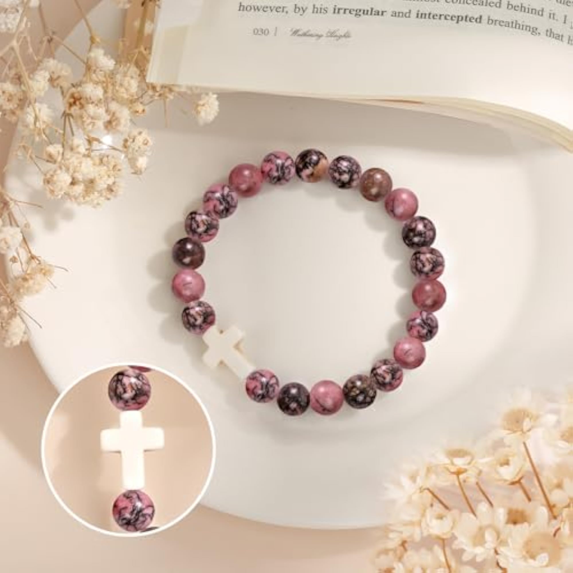 Women's Christian Cross Bracelet, Religious Gift