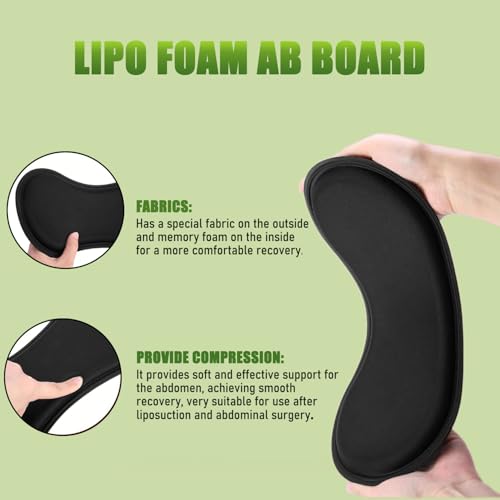 2 piezas almohadillas post-cirugía para lipo espuma miniatura 3