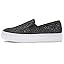 Platform Black Glitter