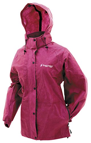 Frogg Toggs PA63523-15-WMD Pro Action Womens Rain Jacket (Cherry, Medium)