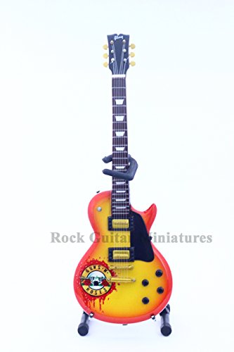 RGM56 Slash Guns N Roses Logo Guitare Miniature - Les Beatles, Paul McCartney, John Lennon, RIngo Starr, George Harrison RGM56 Slash Guns N Roses Logo Guitare Miniature – Image 3