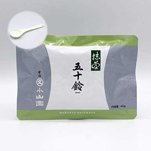 Amazon | 丸久小山園 抹茶 五十鈴40g袋 計量スプーン付 | 丸久