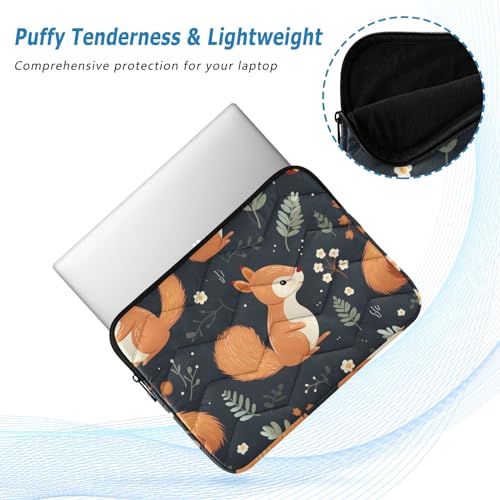 Funda para laptop de 13-14 pulgadas con diseño de ardilla miniatura 5