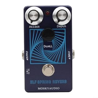 [Vintage Voiced Reverb]: Designed for MOSKYAUDIO reverb guitar effect pedal, emulates classic spring tone to enrich your sound in studio or live performance settings [Controllable Pre-Delay]: This for MOSKYAUDIO guitar effect pedal offers adjustable ...
