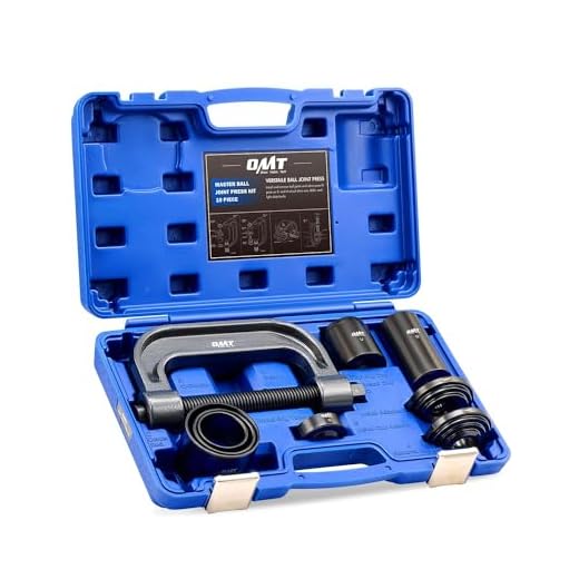 Heavy Duty Ball Joint Press & U Joint Removal Tool Kit with 4wd Adapters, for Most 2WD and 4WD Cars and Light Trucks (BK)