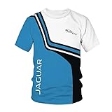jifenli t-shirt 3d da uomo maglietta jaguar uomo e donna t-shirt, 3d racing streetwear stampato, sport, casual, alla moda, oversize, girocollo top