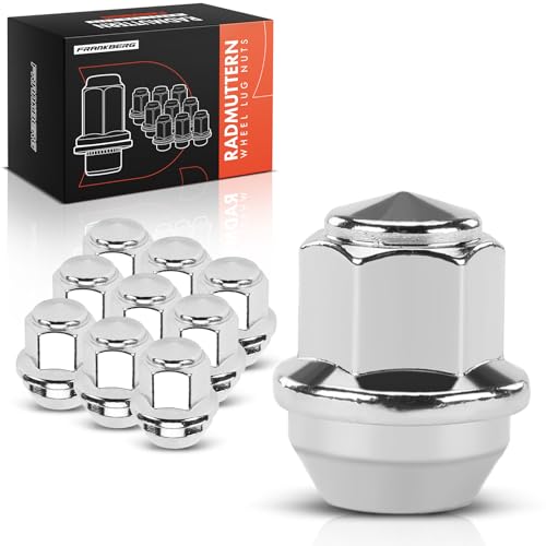 Frankberg 10x Wheel Nuts for Front Rear Compatible with B-Max 2012-2024 C-Max II 2012-2019 Ecosport 2013-2024 Fiesta 2008-2024 Focus 2012-2024 Ranger 2011-2024