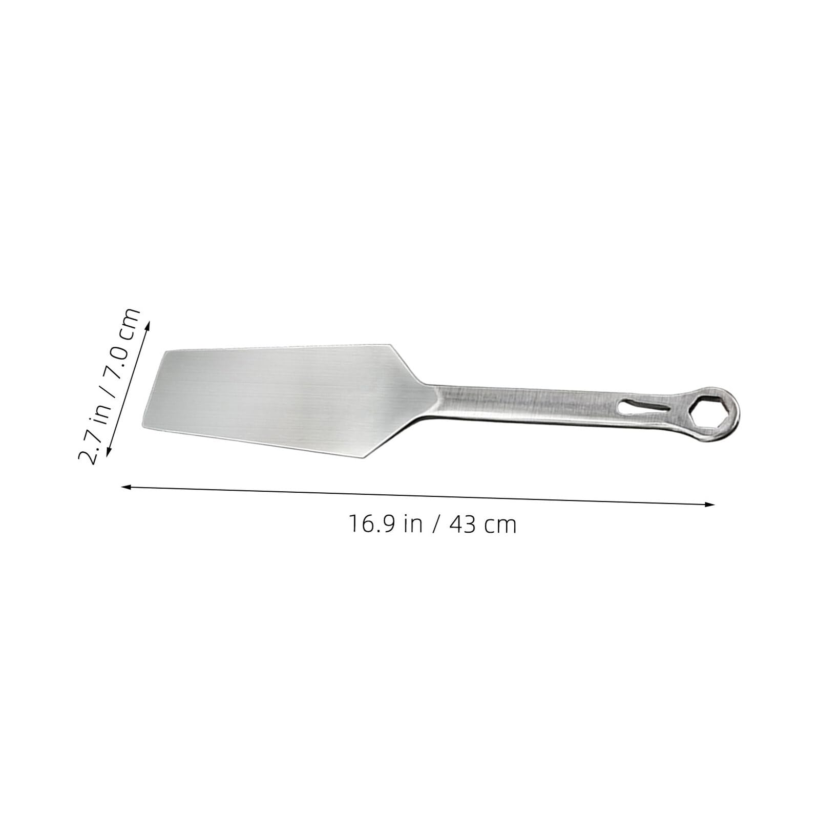 SEWACC Herramienta de Acero Inoxidable para Albañilería y Enlucido Llana Doble Cara para Acabado de Cemento y Concreto Uso Profesional Reparación y Colocación de Azulejos
