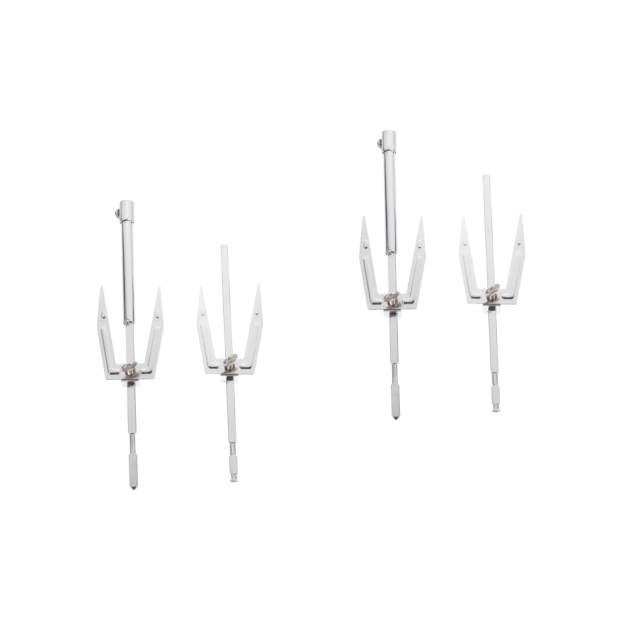 Alipis 2pezzi Rotantper Arrosto Inossidabile Professionalper Bbq Per e Facile Per e Camping