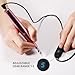 Permanent Eyebrow Makeup Tattoo Pen Kit for Eyebrow Lip Eyeliner Complete Rotary Tattoo Pen Machine Kit with 20pcs Cartridge Needles Microblading Supplies Tattoo Inks for Artists