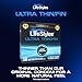 Lifestyles Ultra Thin Natural Rubber and Lubricated Latex Condoms Value Pack, 50 Count