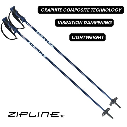 Zipline Blurr 16.0 - Bastoncini da sci, in grafite e carbonio composito