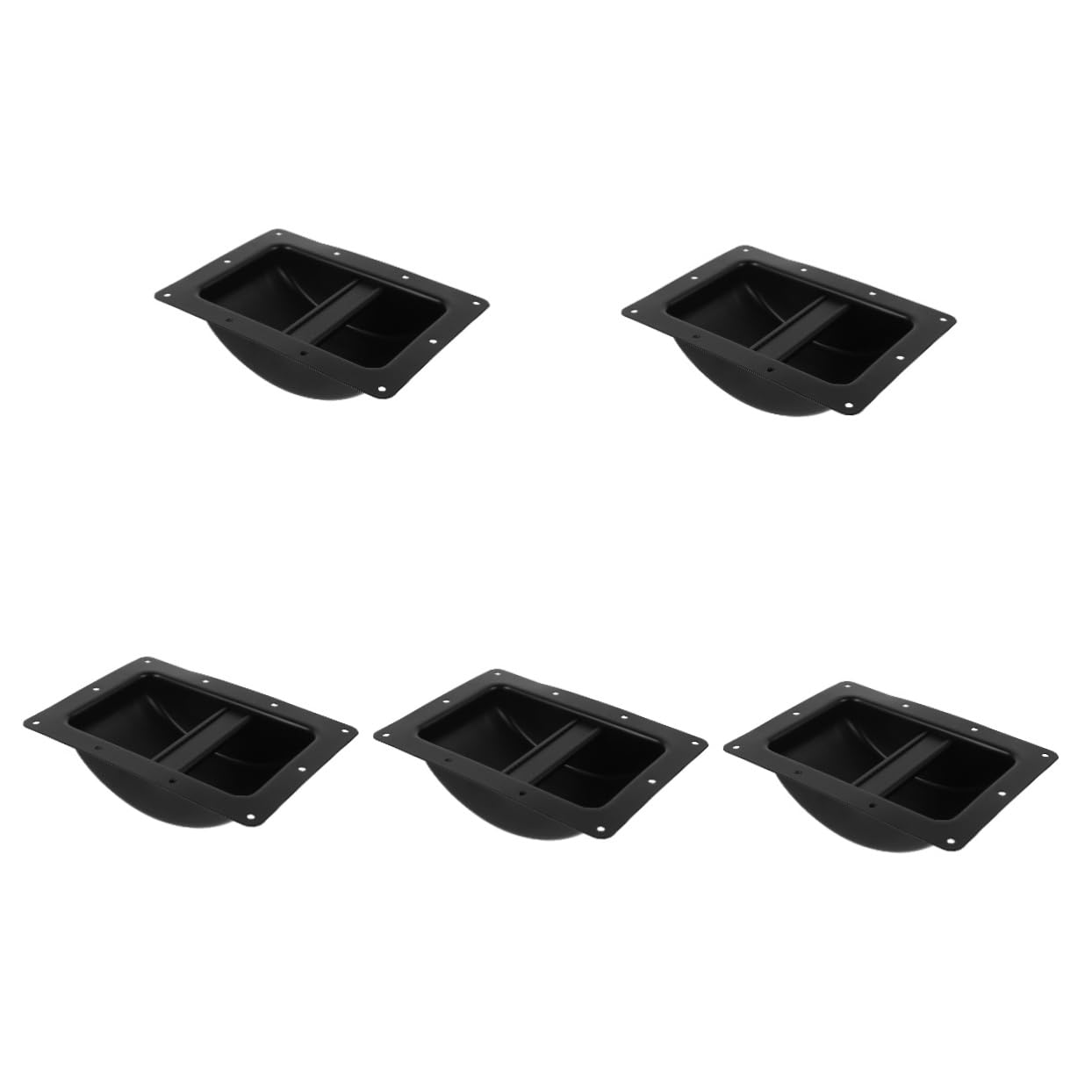 Gadpiparty 5pièces Poignée Encastrée Pour Haut-parleurs Accessoire De Remplacement Ergonomique Pour Transport De Matériel Audio Pour Caissons