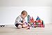 Playmags 48 Piece Set - with Stronger Magnets, STEM Toys for Kids, Magnetic Tiles and Building Blocks, Sturdy, Super Durable with Vivid Clear Color Tiles.