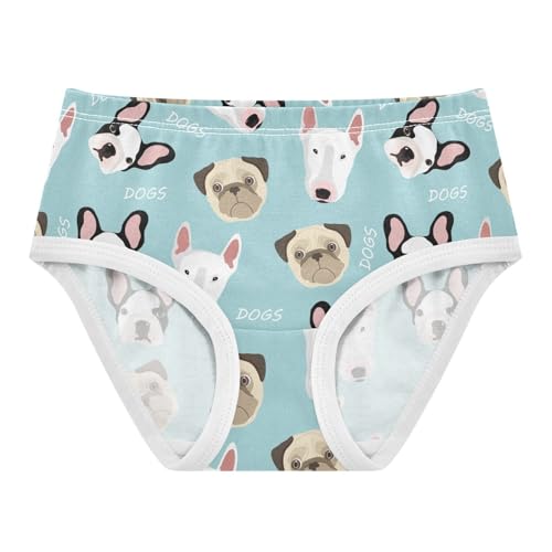 Little Girl Underwear Toddler Panties Kids Undies Dogs Soft Cotton Briefs 2T-8Y