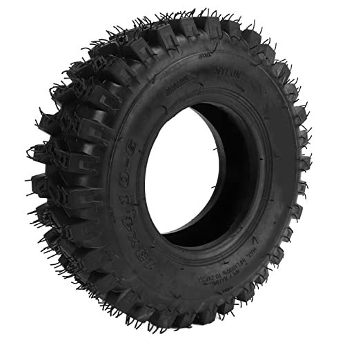 Pneu d'hiver 13x4.10-6 anti patinage pour réparer les karts et VTT bloqués dans la neige