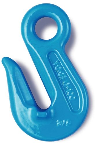 G10-105-38 Grade 100 Alloy Steel Eye Grab Hook, Painted Finish, 3/8" Trade, 8800 lbs Working Load Limit