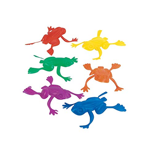 Rhode Island Novelty - Jumping Frogs 2 in Plastic New Party Favors 1 Gross (144) (2 Pack)
