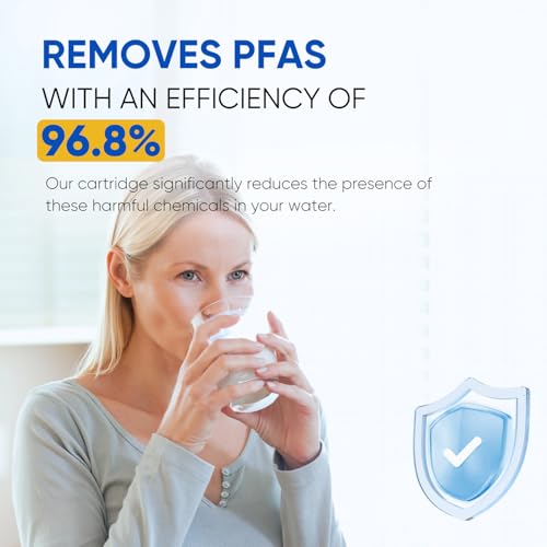 Image of PUREPLUS 4396508 NSF 401 & 53 & 42 Certified Refrigerator Water Filter, Replacement for EDR5RXD1, EveryDrop Filter 5, 4396510, 4392857,Kenmore 46-9010,9085,LC400V,WF-NLC240V,RFC0500A,WF285,2Pack