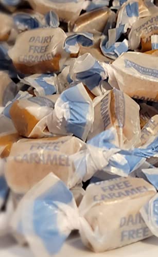 AvenueSweets - Handcrafted Organic Dairy Free Vegan Individually Wrapped Soft Caramels - Sea Salt 2 lb. box image 4
