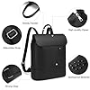 Myhozee Rucksack Damen Cityrucksack - Elegant Rucksacktasche PU Leder Anti Diebstahl Daypack mit Laptopfach 14 Zoll Backpack Wasserdicht Schulrucksack für Ausflüge Reise Freizeit #5