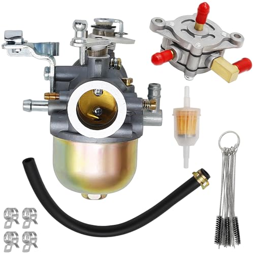 Zreneyfex Carburetor Carb Kits Compatible with Yamaha 2-Stroke Engine Club Car Golf Cart 1983-1989 Replaces J24-14101-00 J24-14101-01