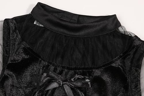 Ekoropshop Halloween Fallen Angel Dress For Girls Cosplay Dress Dark Angel Costume With Headband And Wings  thumb #4