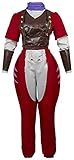 Hannahcos Dio Brando Phantom Blood Eyes of Heaven Full Set Cosplay Costume (Small) Red