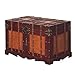 Vintiquewise(TM) Antique Style Steamer Trunk