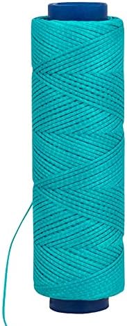 Shelver 1mm Waxed Cord for Jewellery Making, Waxed Thread, Bracelet String, Beading Cord - 100 metres - 30 COLORS