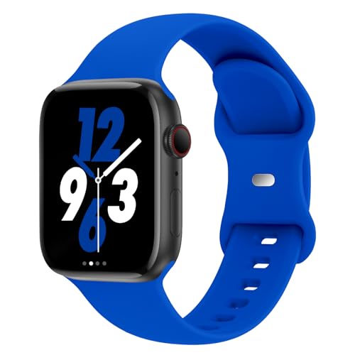 Generic Silicone Sport Band Klein Blue — Fits 38mm–49mm Apple Watch
