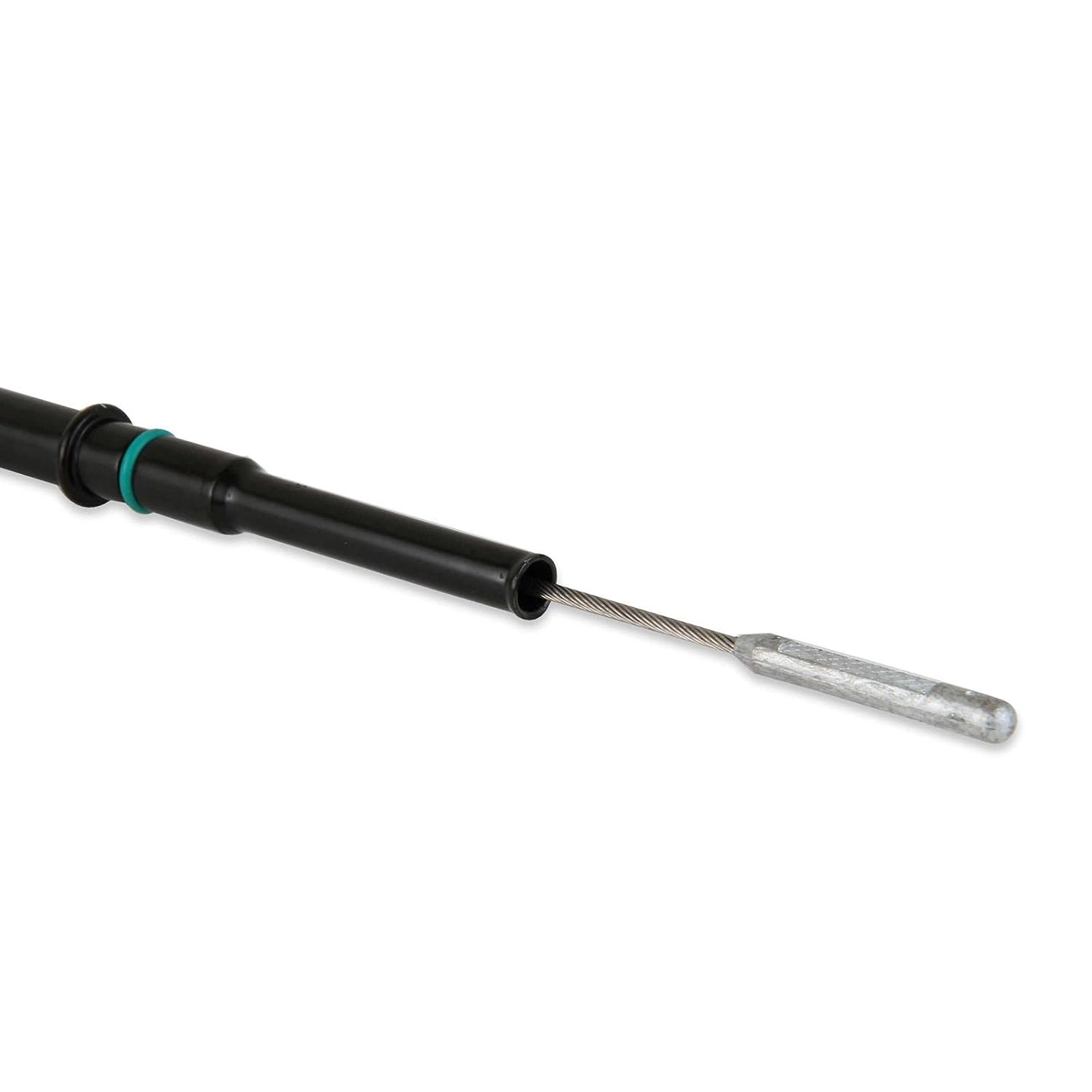302-15 LS Dipstick and Tube Kit fits 1967-1972 C10 Pickup | Easy Installation | Black Powder Coated Tube | Direct Fit for Retrofit Oil Pans | Braided Steel Construction