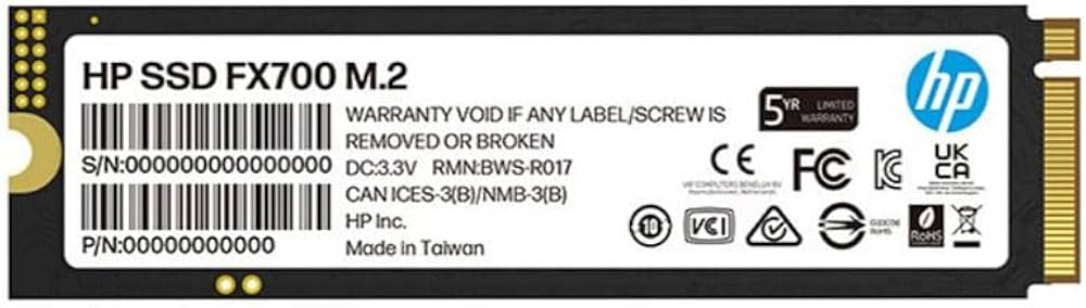 Amazon | HP FX700 PCIe Gen 4x4 M.2 NVMe 2.0 2TB 内蔵ソリッド Amazon | HP FX700 PCIe Gen 4x4 M.2 NVMe 2.0 2TB 内蔵ソリッド