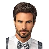 ◆ FÁCIL DE LIMPIAR: lávelo con agua tibia o fría y un poco de champú. No use un secador de pelo. Limpie su cabello suavemente con una toalla seca (no frote su cabello o cuero cabelludo), luego manténgalo en un lugar bien ventilado