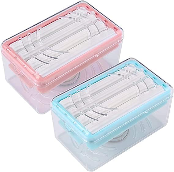 The SR Brand Plastic Sr 2-in-1 Bar Soap Roller Dispenser,2-in-1 Portable Soap Dish&Soap Dispenser with Roller and Drain Holes,Multifunctional Soap Holder(Pack of 1)