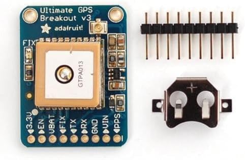 Adafruit Ultimate GPS Breakout 66 Channel Module with 10Hz Updates Version 3, Blue