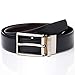 alpine swiss Men's Dress Belt Reversible Black Brown Leather, Solid, Size 38
