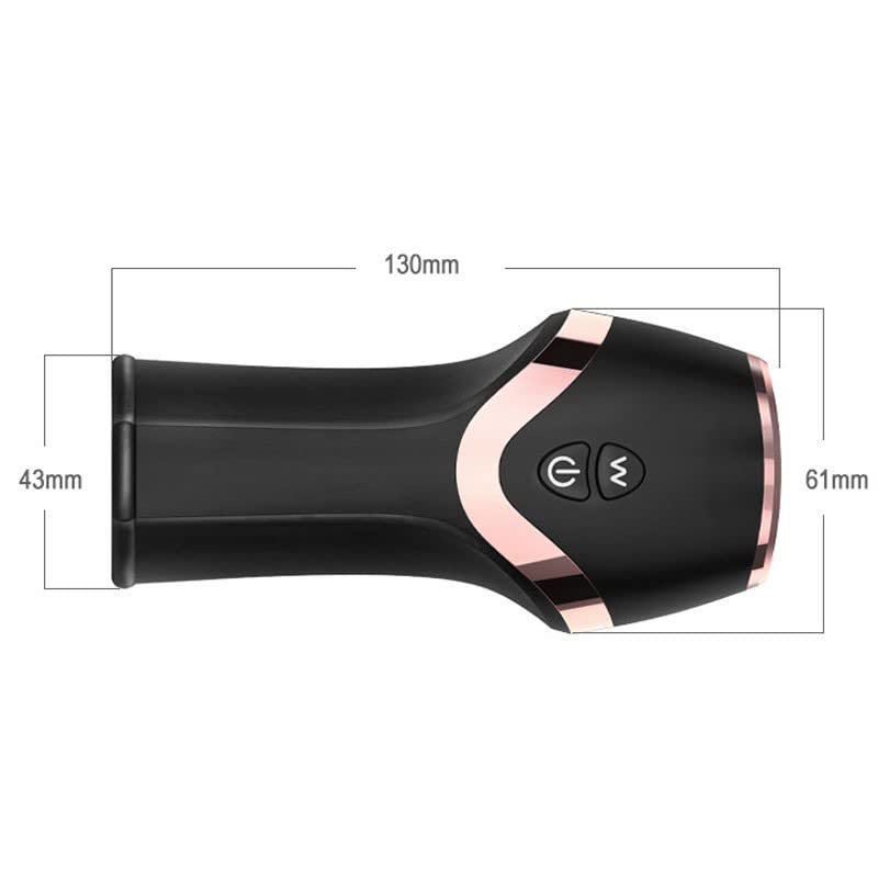 HPXNBKKS Shaver Shape, Hidden Design, 12 Frequency, USB Fast Charging, Suitable for Men