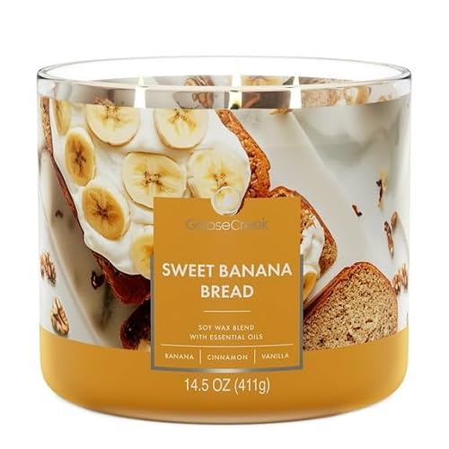 GC Sweet Banana Bread 3-Wick Jar Candle