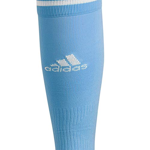 Adidas Copa Zone Cushion 4 Soccer Socks (1-Pair) For Men, Women, Boys And Girls, Team Light Blue/White, Medium #TOP2