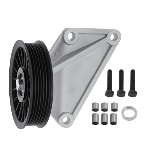 HEROFFIX 34191 A/C Compressor Bypass Pulley for Ford Crown Victoria Thunderbird for Mustang for Lincoln Mark Town Car for Mercury Grand Marquis Cougar Air Conditioning Eliminator Pulley