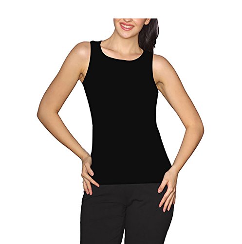 Image of Enamor E025 Essentials Stay New Slim Fit Soft, Naturally Breathable Cotton Fabric Tank Top For Women