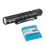 Olight I3T Dual-Output Slim EDC Flashlight with LumenTac Battery Organizer