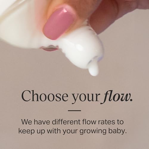 Image of Tommee Tippee Natural Start Baby Bottle Nipples, Breast-Like for A Natural Latch, Anti-Colic Valve, Soft Silicone, Fast Flow, 6+ Months, Pack of 4