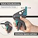 wolfcraft Werktischspanner PRO 65-150-W I 3036000 I Zum Spannen auf allen Tischen mit 20-mm-Bohrungen