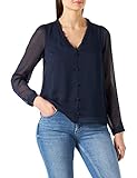 Sin forro Naf Naf NOLA Uni C1 Camisa, Azul Marino, 38 para Mujer