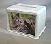 Classic White Handmade Pet Cremation Urn Keepsake (Medium, white)