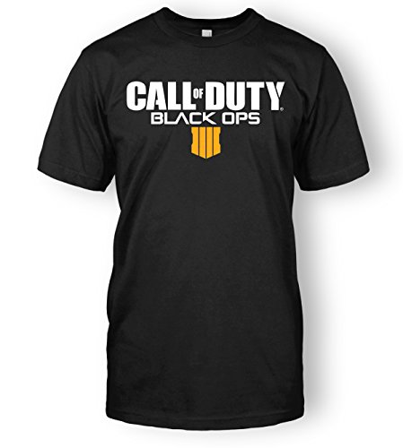 Call of Duty Black Ops 4 Logo Top tee (X-Large, Black)