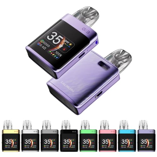 yKizCaliburn G3 Pro KOKO Kit dq^oR Jo[ G3 v RR X^[^[Lbg 1250mAhobe[ 35W̍őo 1.8 C`̃fBXvC GAt[ xCv TYPE-C[d RpNg jR`